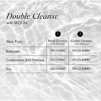 SKOON. OH SO BUBBLY - SugarFoam Soothing Cleanser